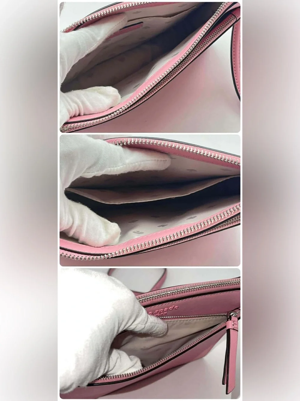 Kate Spade New York Saffiano Leather Cameron Zip Crossbody Bag In Peony Pink